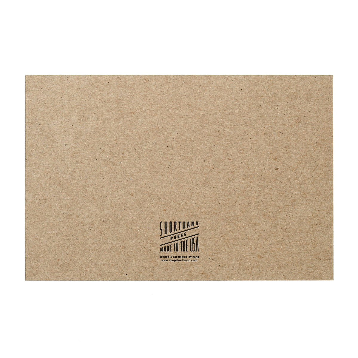 Shorthand Press - Weekly Notepad