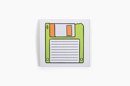 Marigold Press - Floppy Disk Retro Sticky Note (Post-It ® Note)