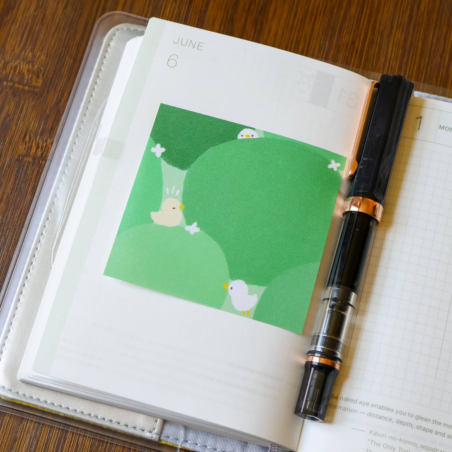Thousand Skies - Sticky Notes - Duckies in Green Pads