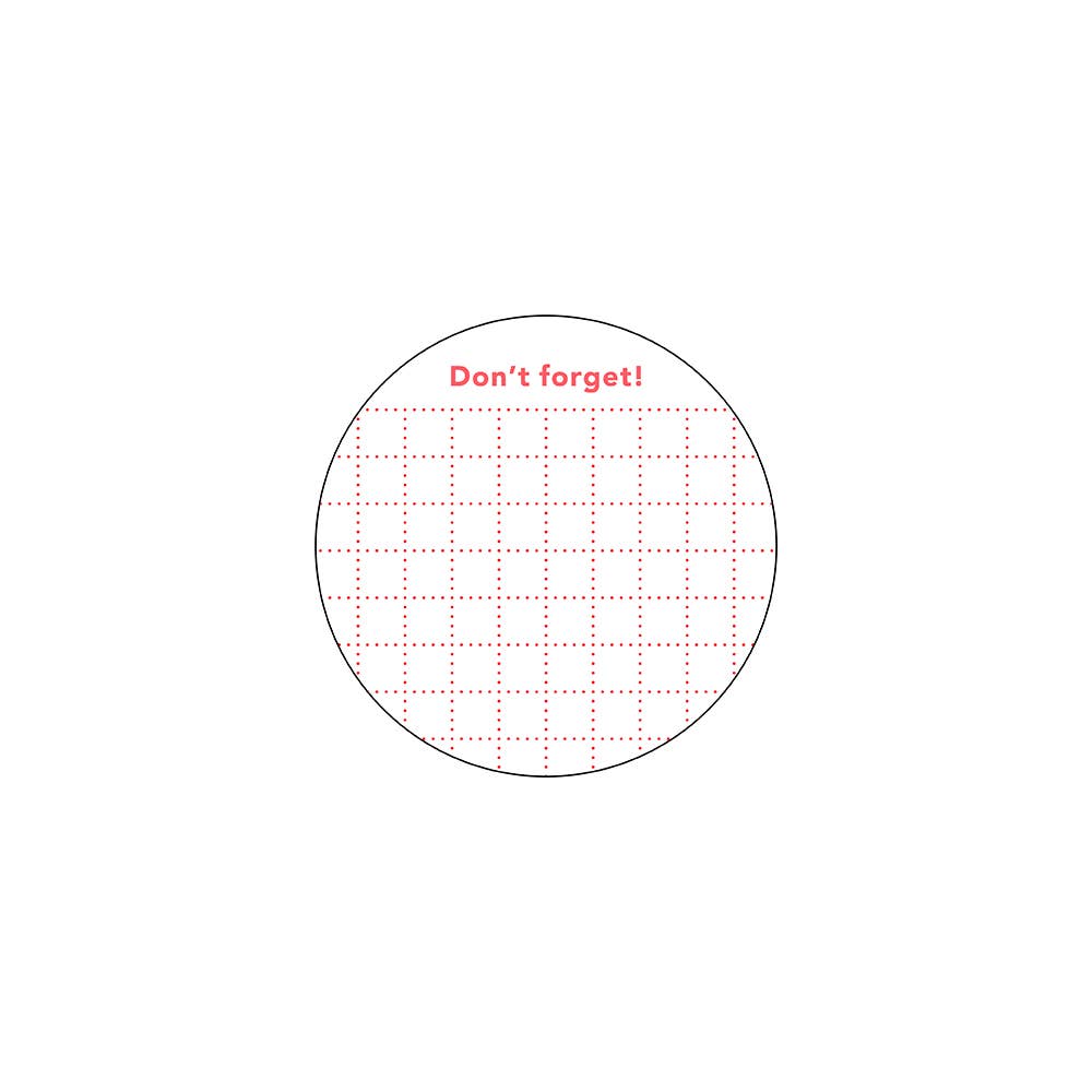 DAIGO - Isshoni. Things To Do Sticky Notes - Round