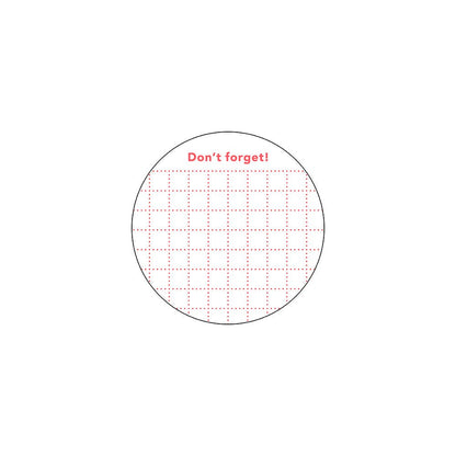 DAIGO - Isshoni. Things To Do Sticky Notes - Round