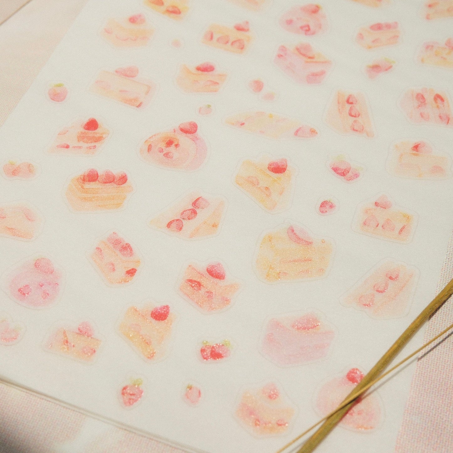 mikan manta - Sticker Sheet - Cakes