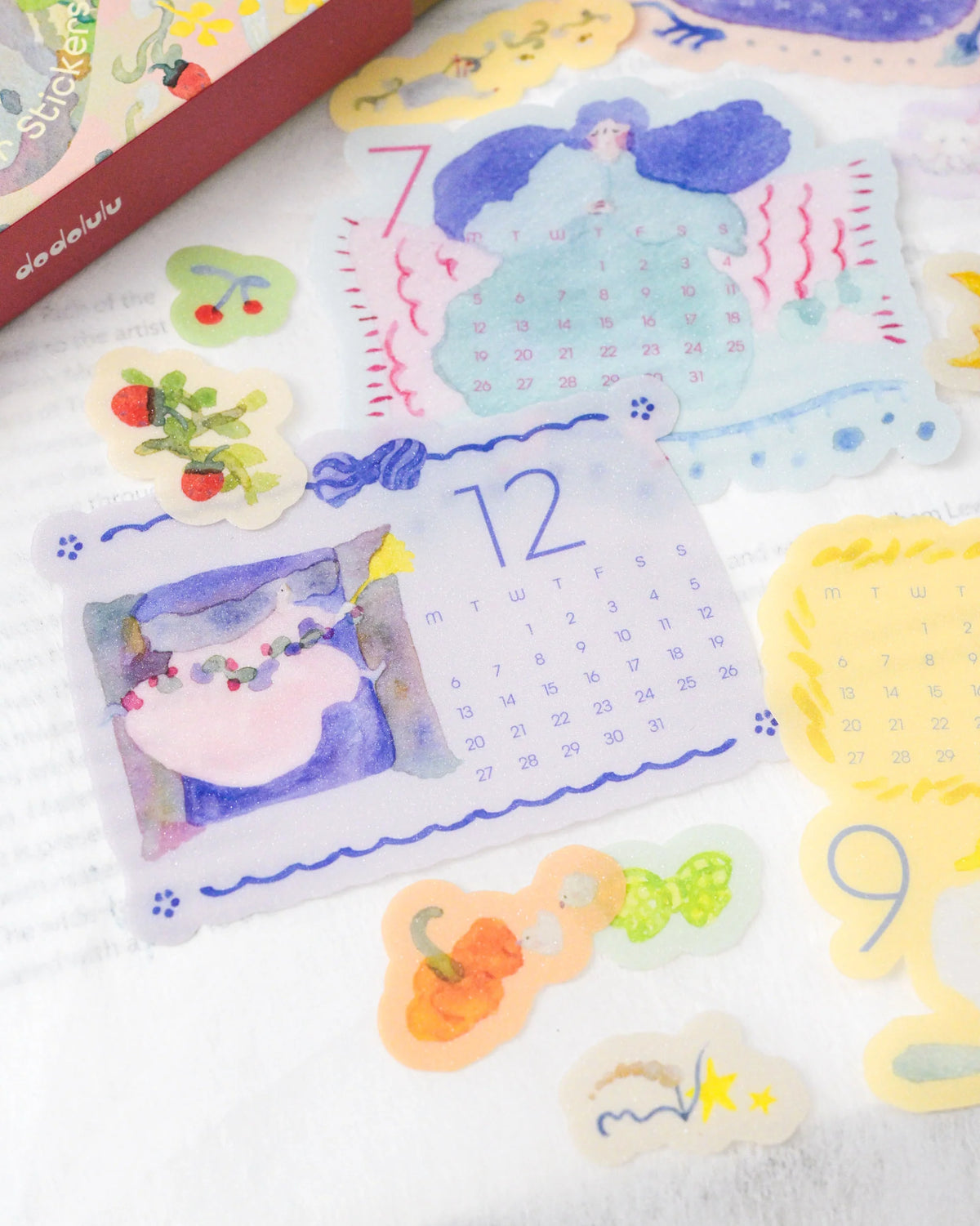 dodolulu - 2027 Calendar Sticker Set
