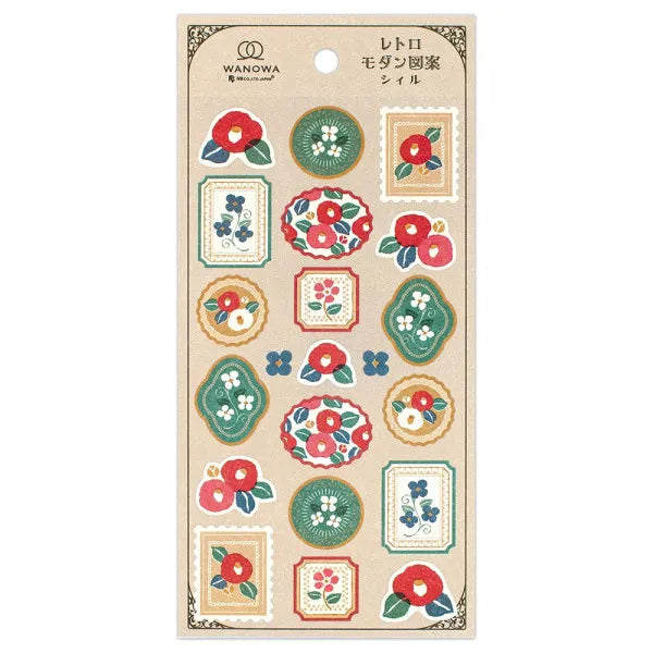 NB Large Sticker Sheet - Wanowa Series - Camellia