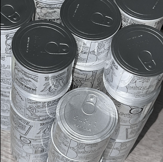 Zagne Korea Washi Tape - Canned Food