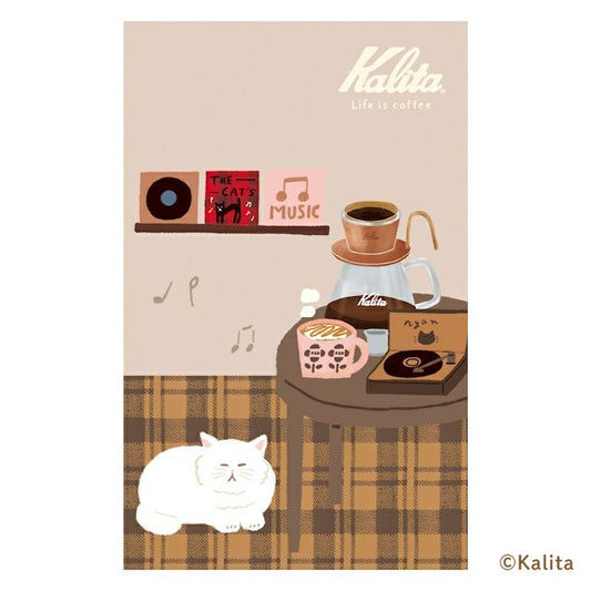 Furukawashiko x Kalita - Life is Coffee Series - B6 Notebook  - Caramel Coffee