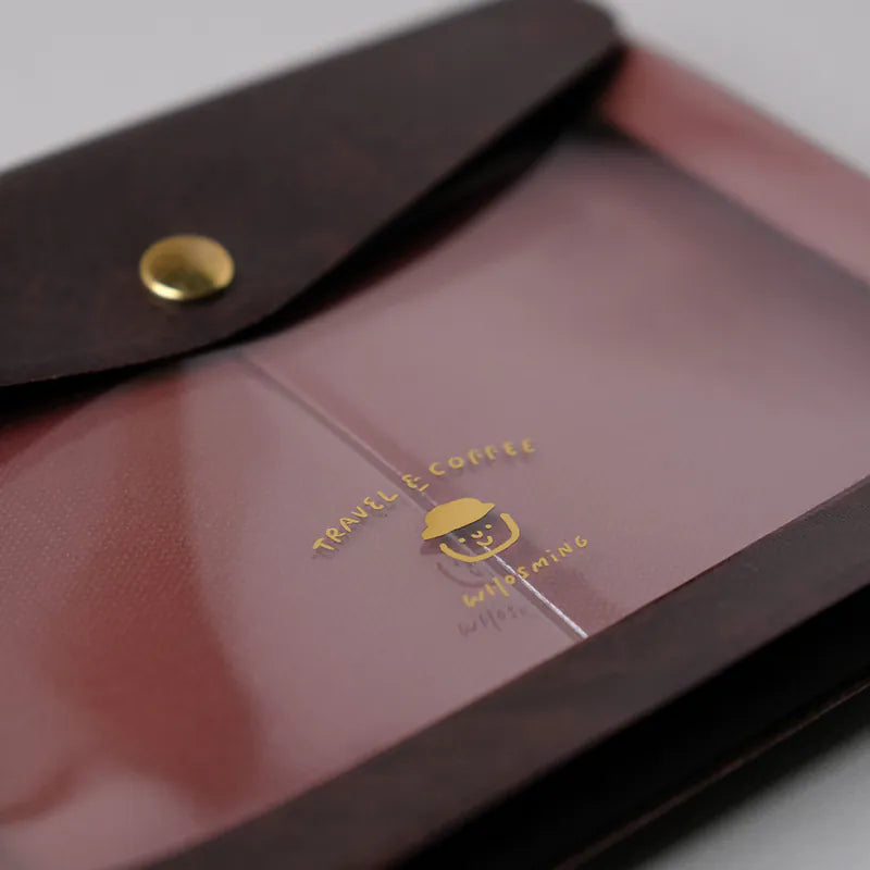 WHOSMiNG Multi-Purpose Pouch - Travel & Coffee - Caramel