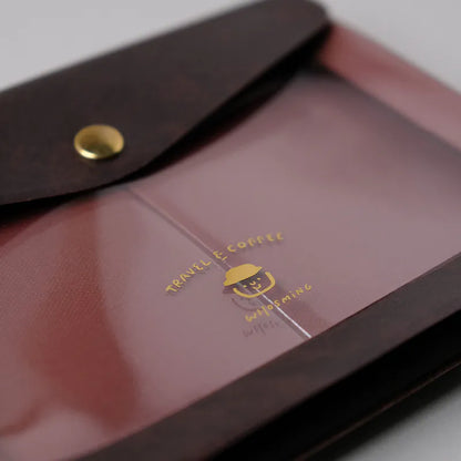 WHOSMiNG Multi-Purpose Pouch - Travel & Coffee - Caramel