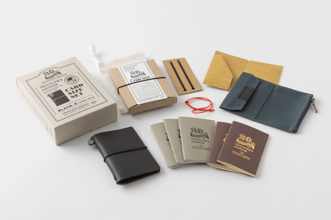 TRAVELER's Notebook - Card Size - 20th Anniversary Set
