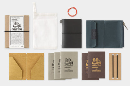 TRAVELER's Notebook - Card Size - 20th Anniversary Set