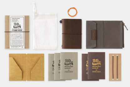 TRAVELER's Notebook - Card Size - 20th Anniversary Set