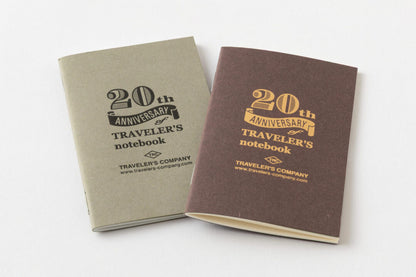 TRAVELER's Notebook - Card Size - 20th Anniversary Set