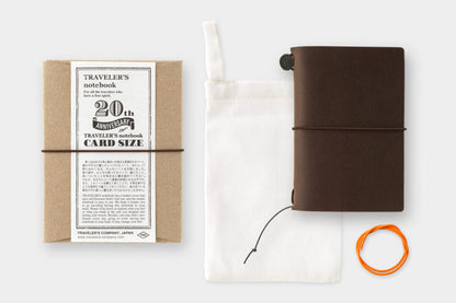 TRAVELER's Notebook - Card Size - 20th Anniversary Set