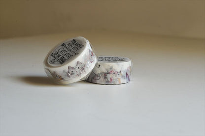 Classiky x Toraneko Bonbon -  Washi Tape - Cat A
