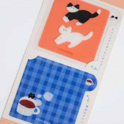 Furukawashiko Chocolog Clear Writing Mat - Cat
