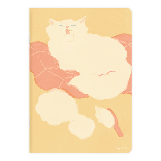 RYU-RYU x mula - A5 Notebook - Cat Cotton Candy Shop