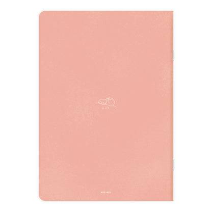 RYU-RYU x mula - A5 Notebook - Cat Cotton Candy Shop