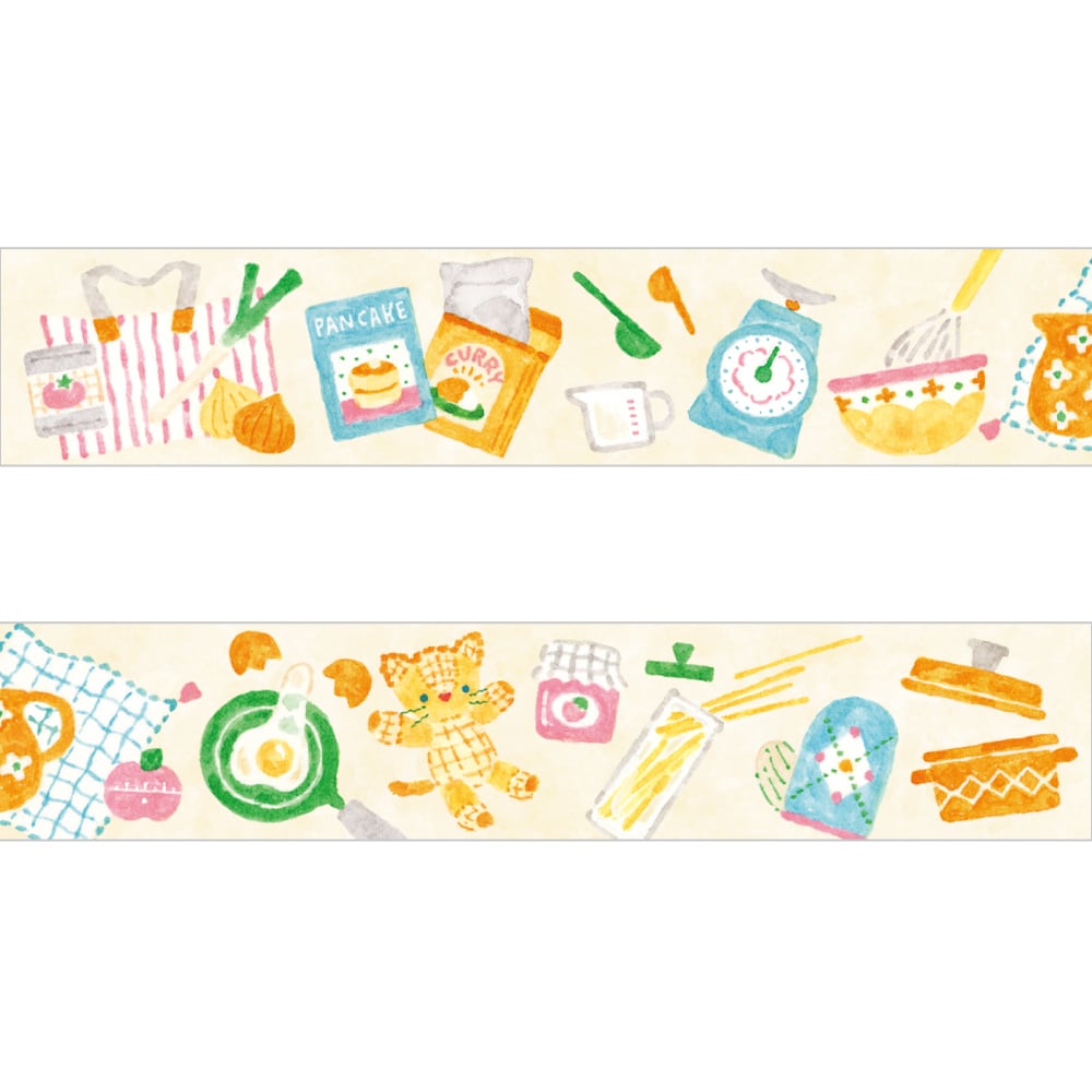 Papier Platz x Nakauchi Waka - Washi Tape - Cat and Kitchen