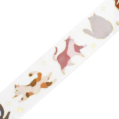 BGM Foil Clear Tape - Standard Life Series - Cat Play