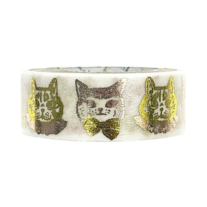 Shinzi Katoh Washi Tape - Hoshiakari - Cat's Makeup