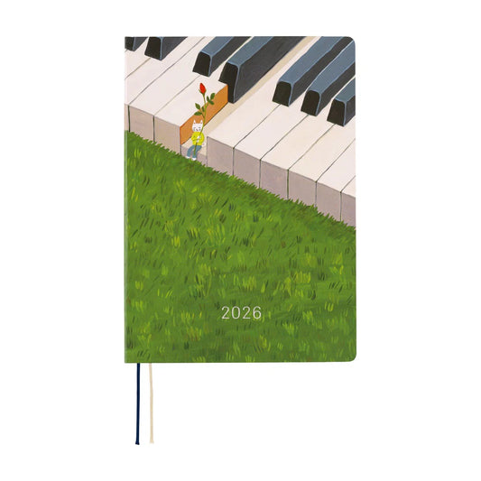 Hobonichi Techo 2026 HON - A5 - Hiroko Kubota: Waiting on the Chord