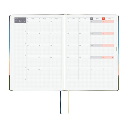 Hobonichi Techo 2027 HON - A5 - Hiroko Kubota: String Telephone Until the Moon is Full