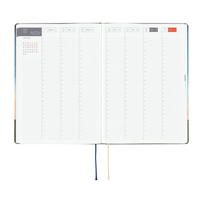 Hobonichi Techo 2027 HON - A5 - Hiroko Kubota: String Telephone Until the Moon is Full