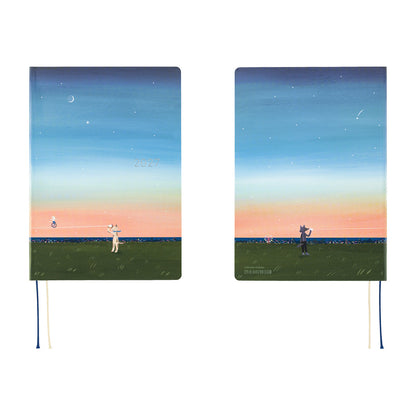 Hobonichi Techo 2027 HON - A5 - Hiroko Kubota: String Telephone Until the Moon is Full