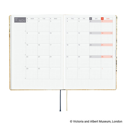 Hobonichi Techo 2027 HON - A5 - V&A Series: Vine
