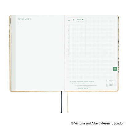 Hobonichi Techo 2027 HON - A5 - V&A Series: Vine