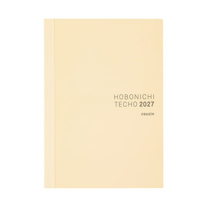 Hobonichi Techo 2027 Japanese Cousin Book - A5