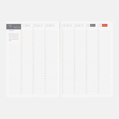 Hobonichi Techo 2027 English Cousin Book - A5