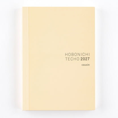 Hobonichi Techo 2027 Japanese Cousin Book - A5