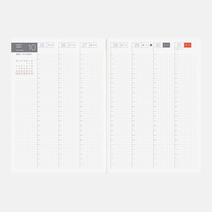 Hobonichi Techo 2027 Japanese Cousin Book - A5