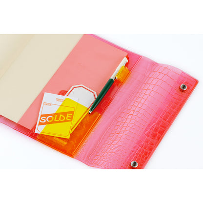 Hobonichi Cousin A5 Cover - Beautiful People: Nothing to Hide - Pink