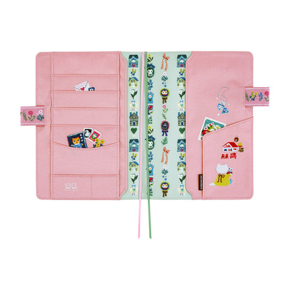 Hobonichi Original A5 Cover - Yumi Kitagishi: White Cat Village