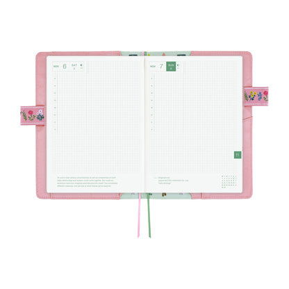 Hobonichi Original A5 Cover - Yumi Kitagishi: White Cat Village