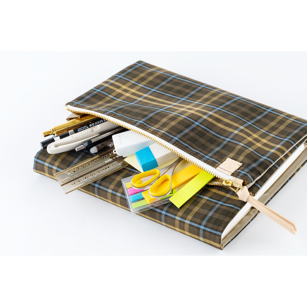 Hobonichi Original A5 Cover - Tragen: Bitter Plaid