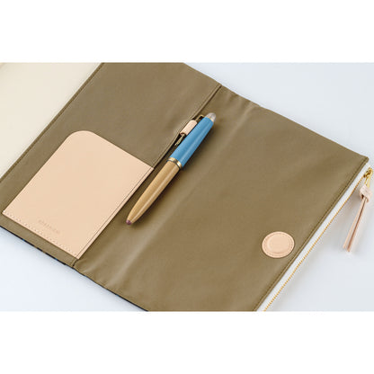 Hobonichi Original A5 Cover - Tragen: Bitter Plaid