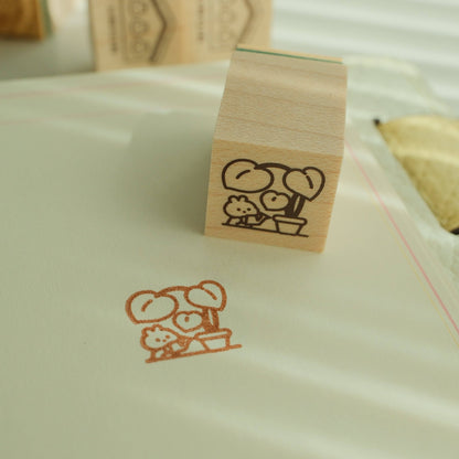 2jingis2jing - Living Softly Rubber Stamp - Vol.1