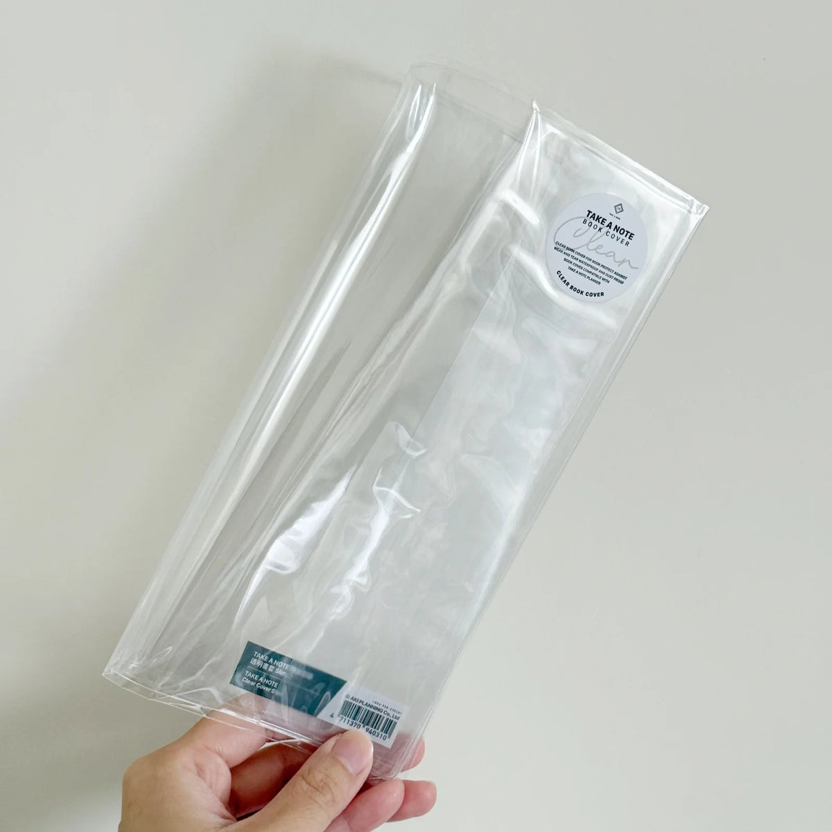 Take A Note - Clear Planner Cover