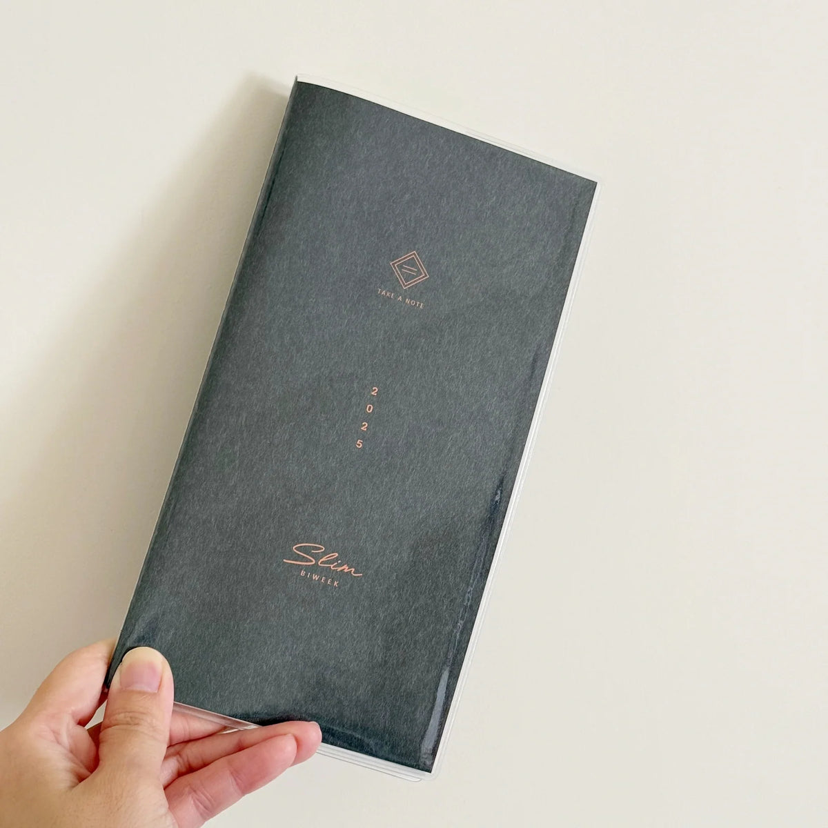 Take A Note - Clear Planner Cover