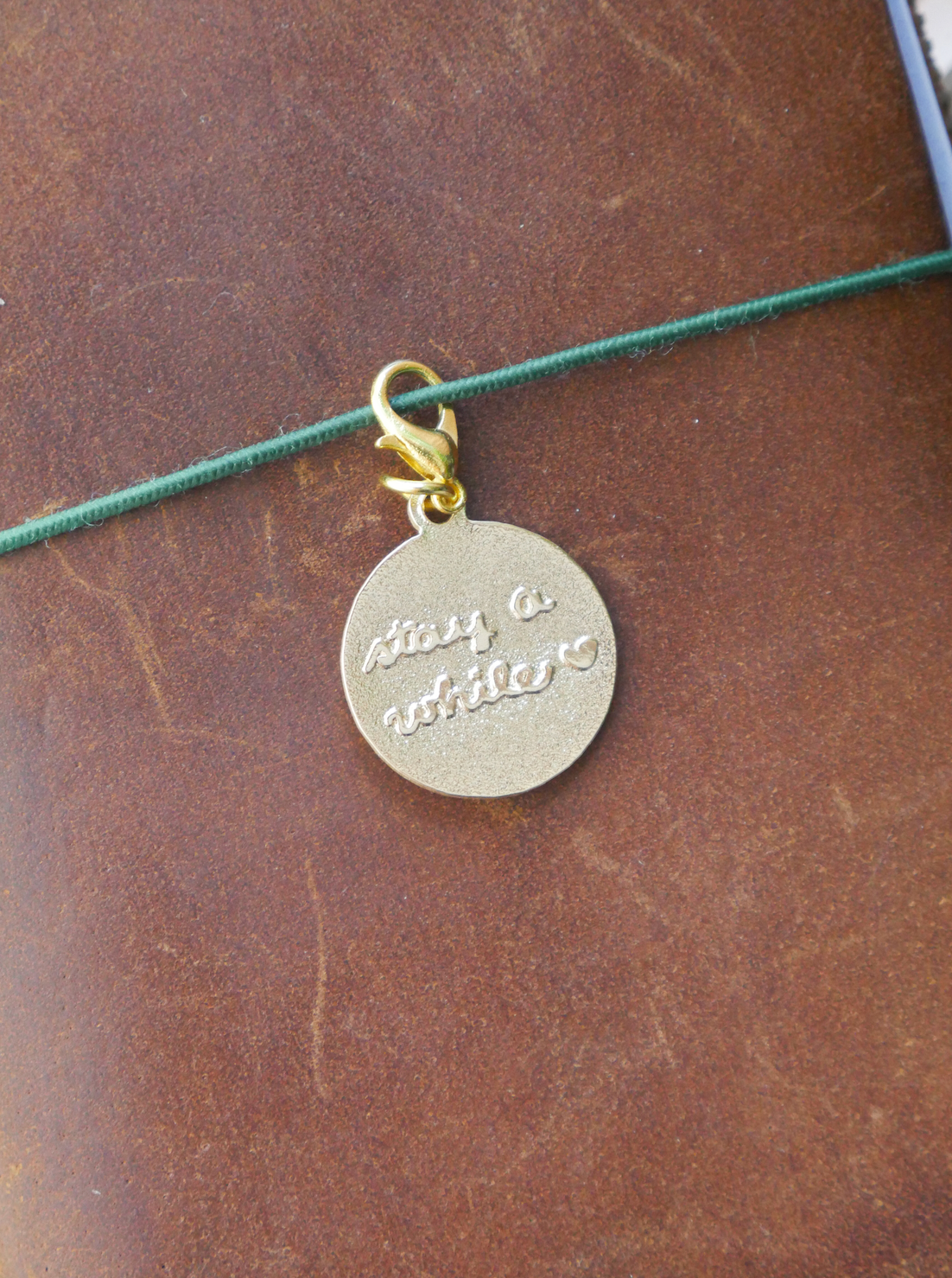 dana ate oatmeal! - Brass Charm - Stay A While