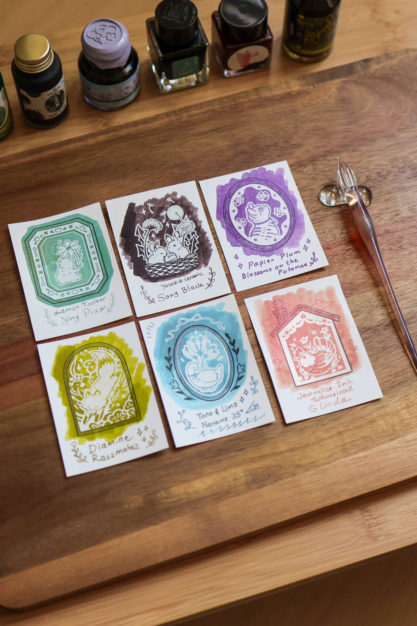 Thousand Skies - Ink Cards - Flower Tales