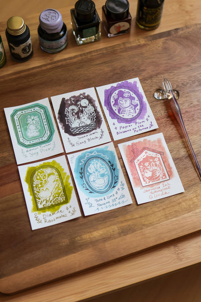 Thousand Skies - Ink Cards - Flower Tales