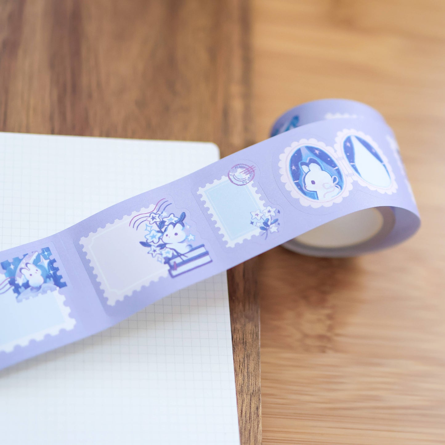 Thousand Skies - Kiss Cut Paper Roll Labels - Star Bouquet