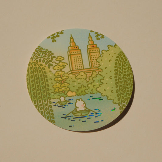 2jingis2jing - Foil Sticker - Cities Series - A Day in Central Park