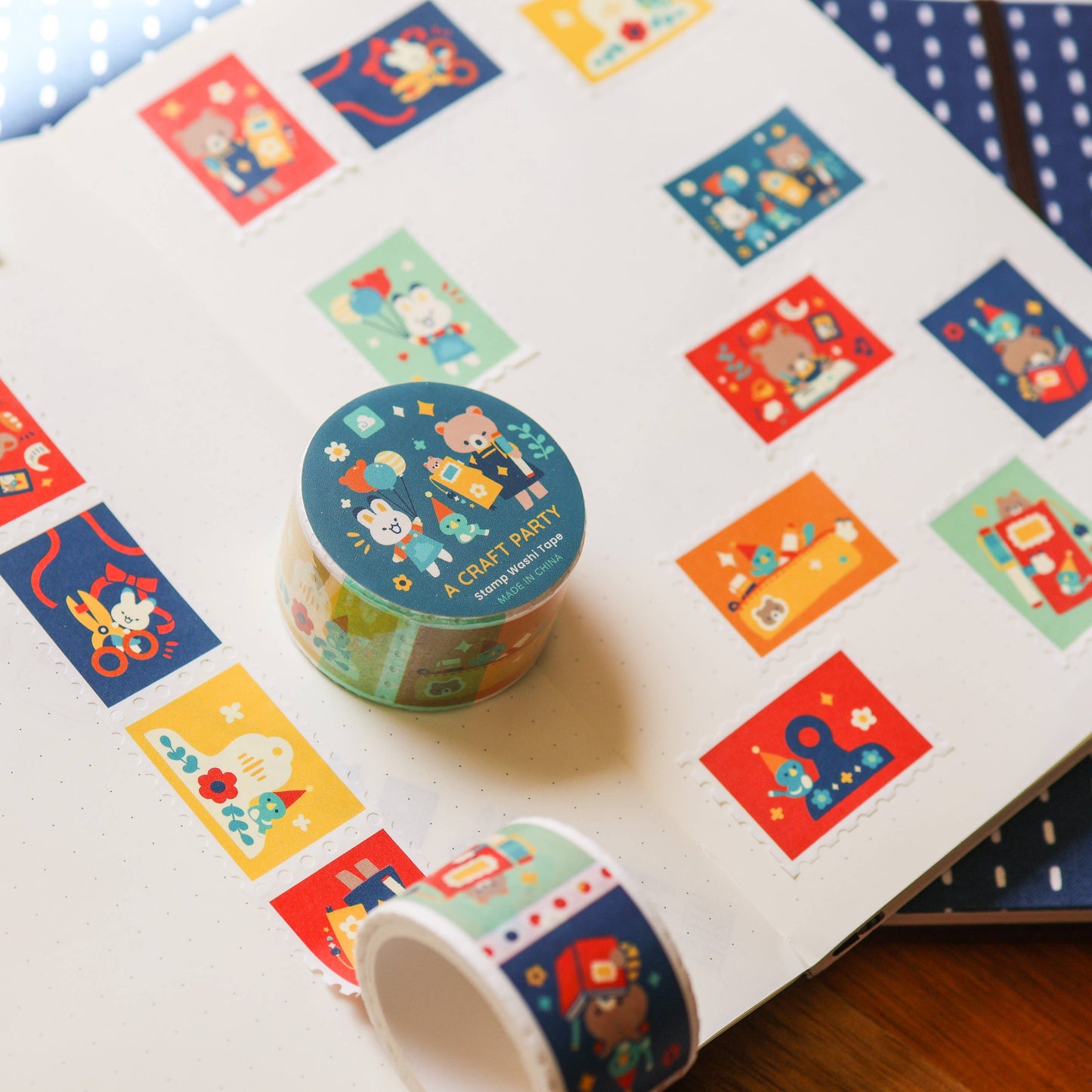 Thousand Skies - Stamp Washi Tape - A Craft Party
