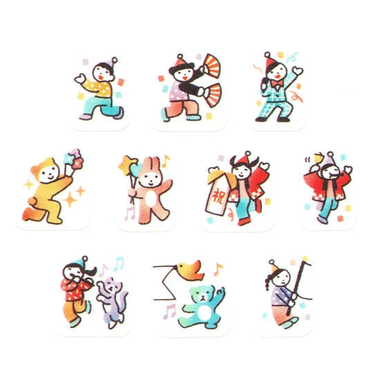 Bande Washi Tape Sticker Roll - Celebration Corp