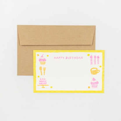 Furukawashiko Mini Card - Celebration Cake